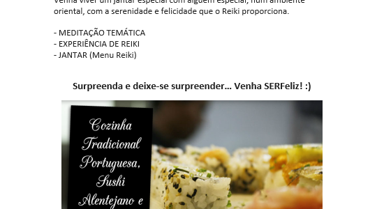 Sushi com Reiki